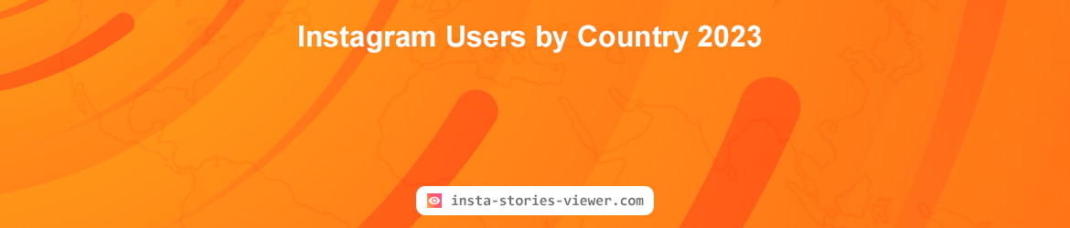 Instagram Users by Country 2023