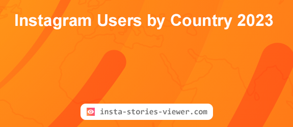 Instagram Users by Country 2023